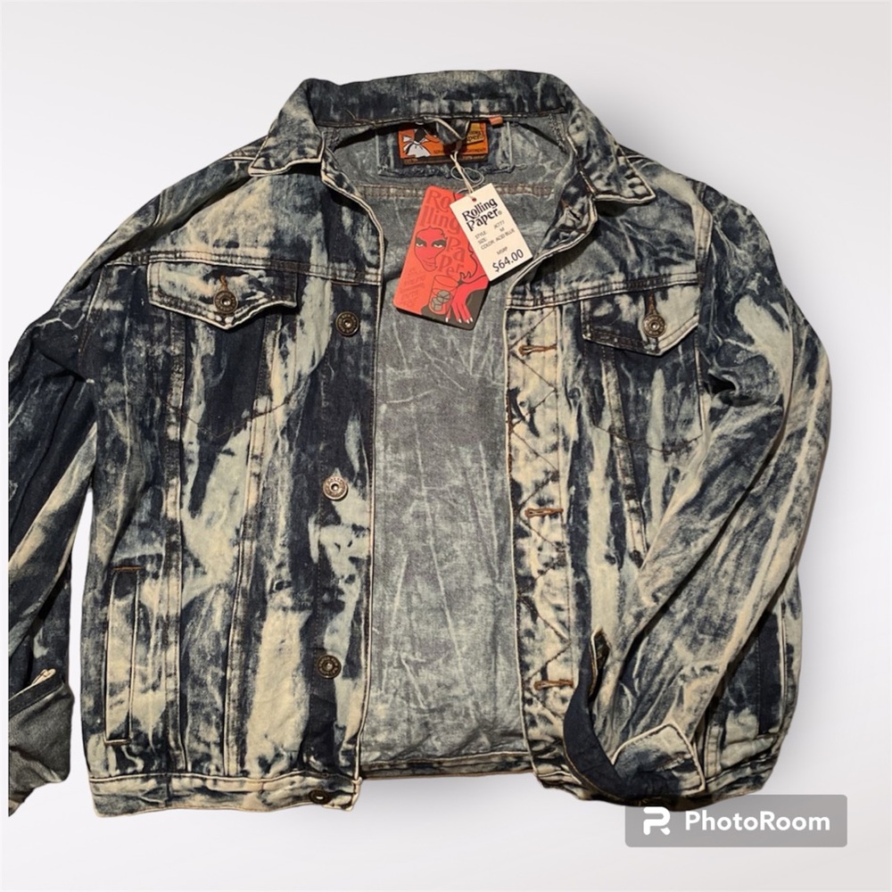 Rolling Paper Jean Jacket Size Medium BRAND NEW